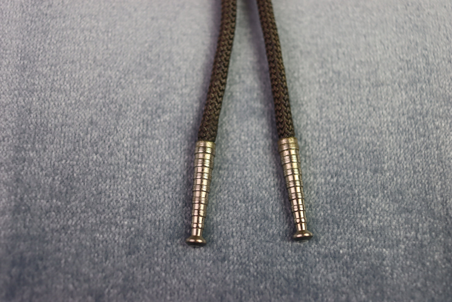 Vintage Oval Abalone Slide Bolo Western Tie