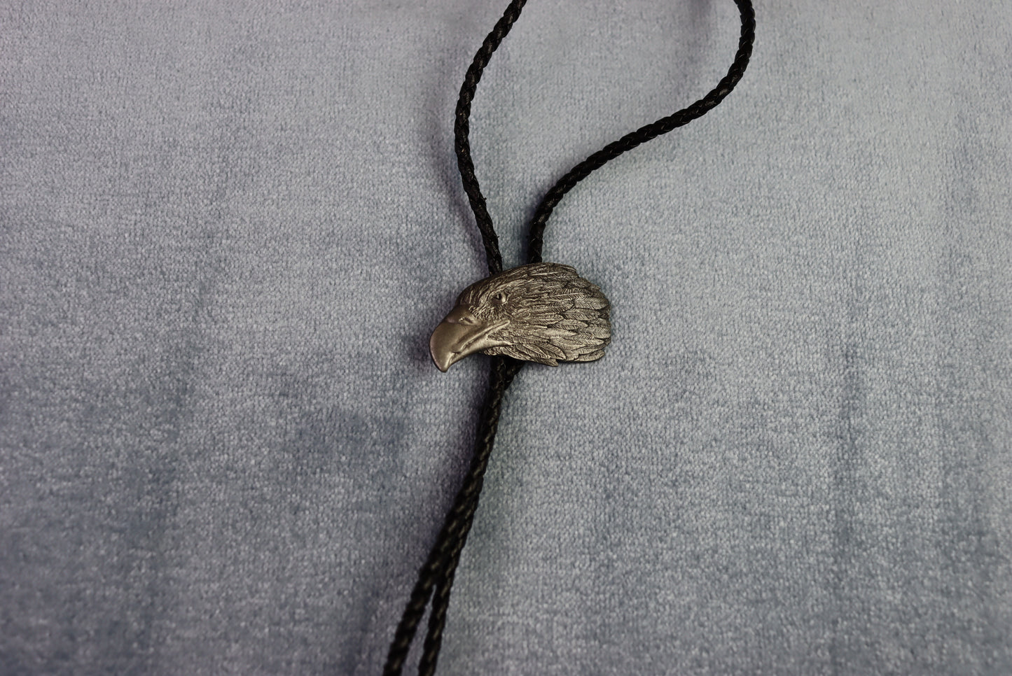 Vintage Eagle Head Bolo Western Tie