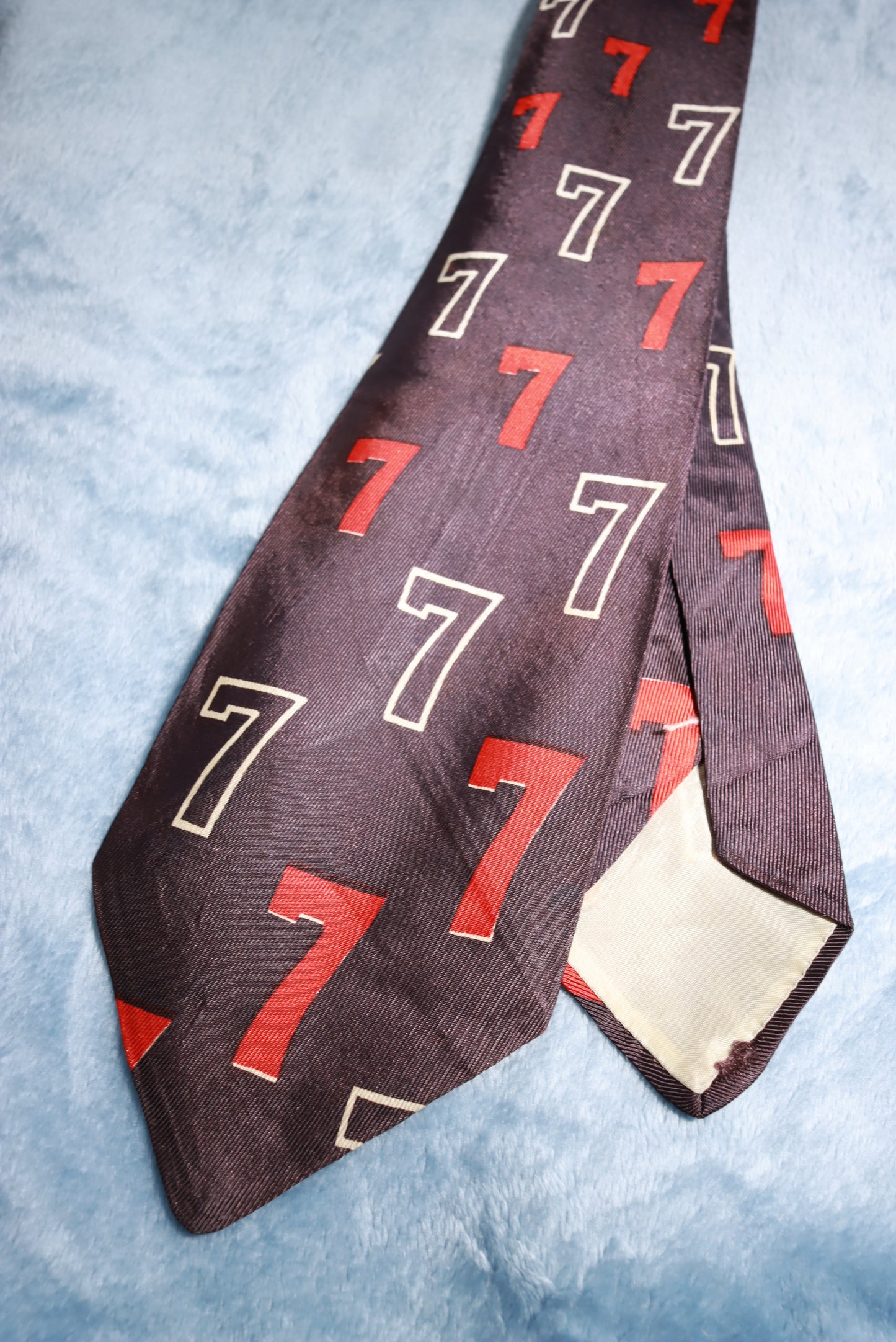 Nabisco Lucky 7 Vintage Swing Tie 1950s/60s