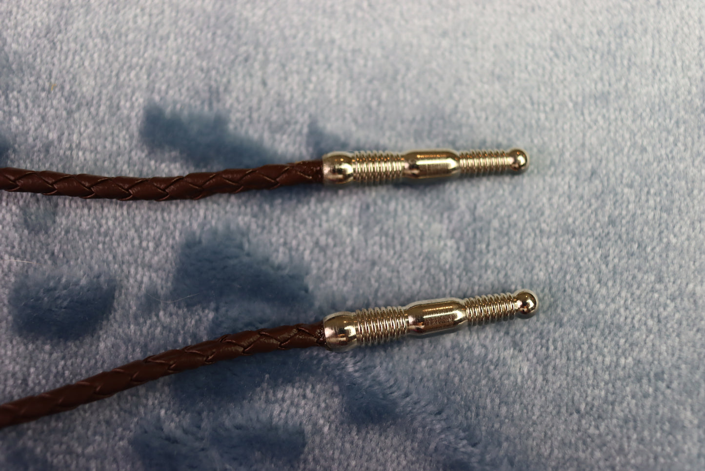 Vintage New Dead Stock Handmade California Indian Feather Bolo Western Tie