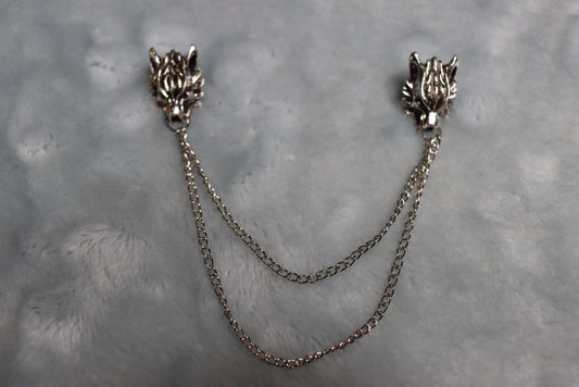 Gothic Style Dragon Head Collar Chain