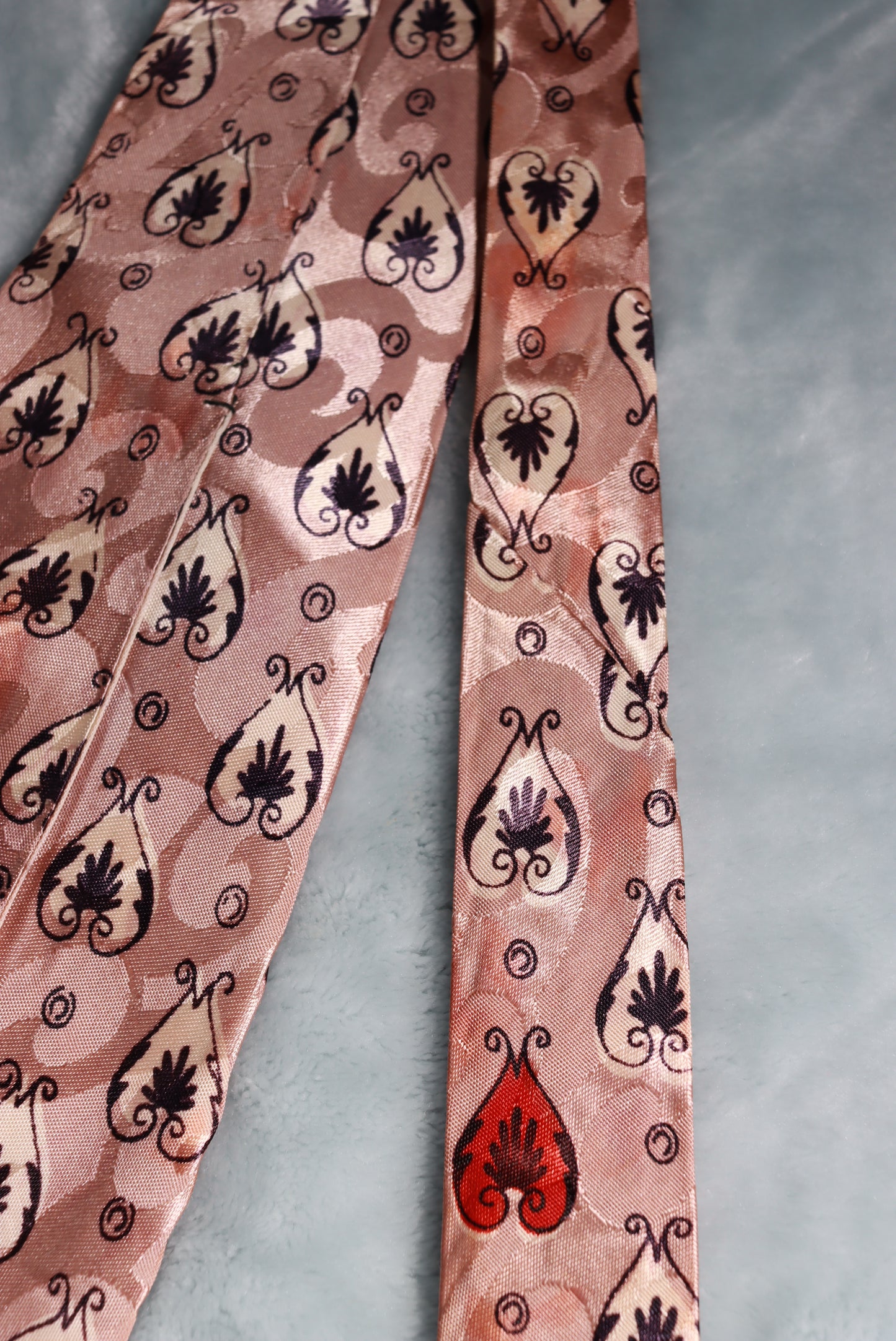 Vintage Haband Jacquard Swing Tie 1940s/50s