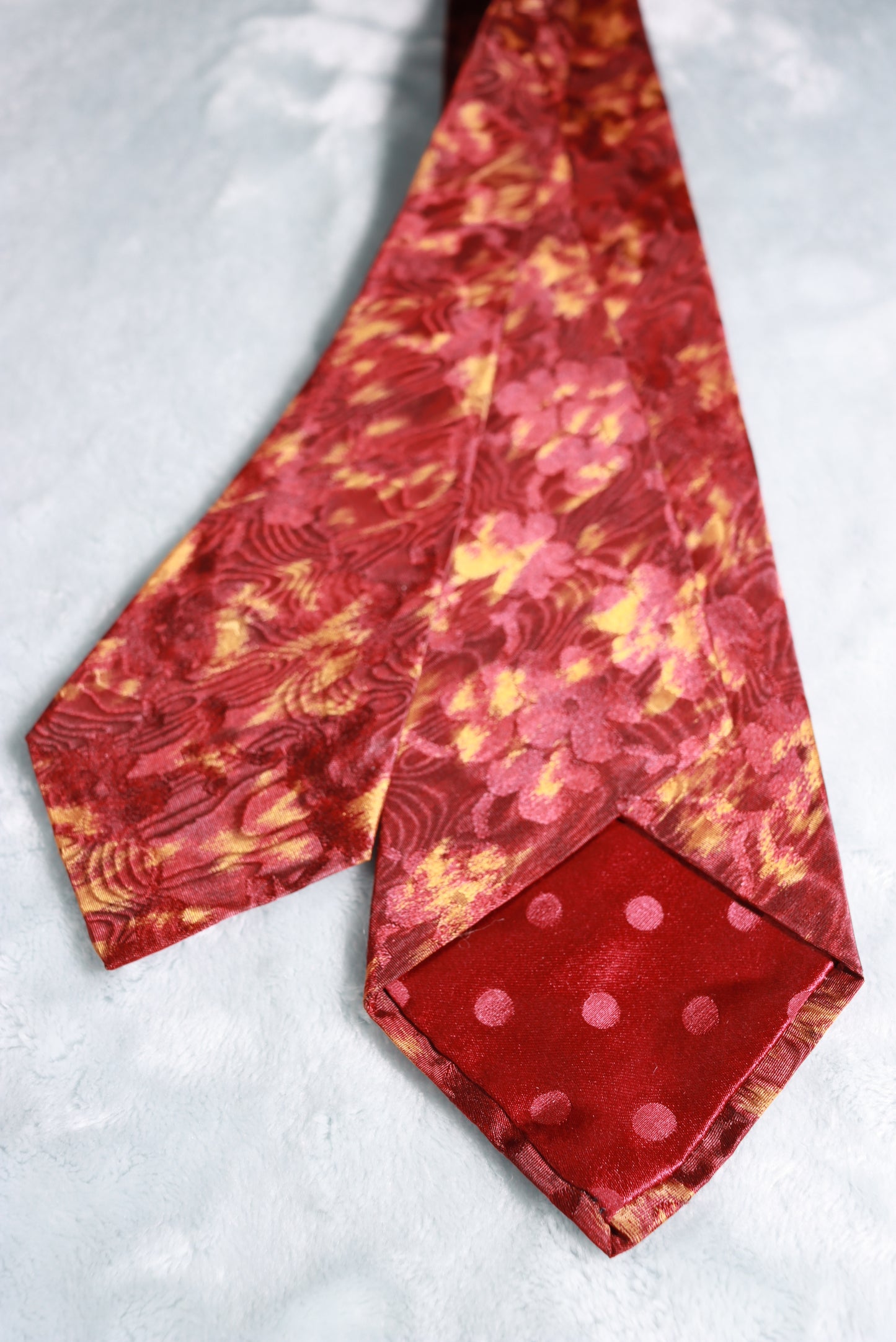 Vintage Swiss Silk Croydon Cravat Swing Tie 1940s/50s