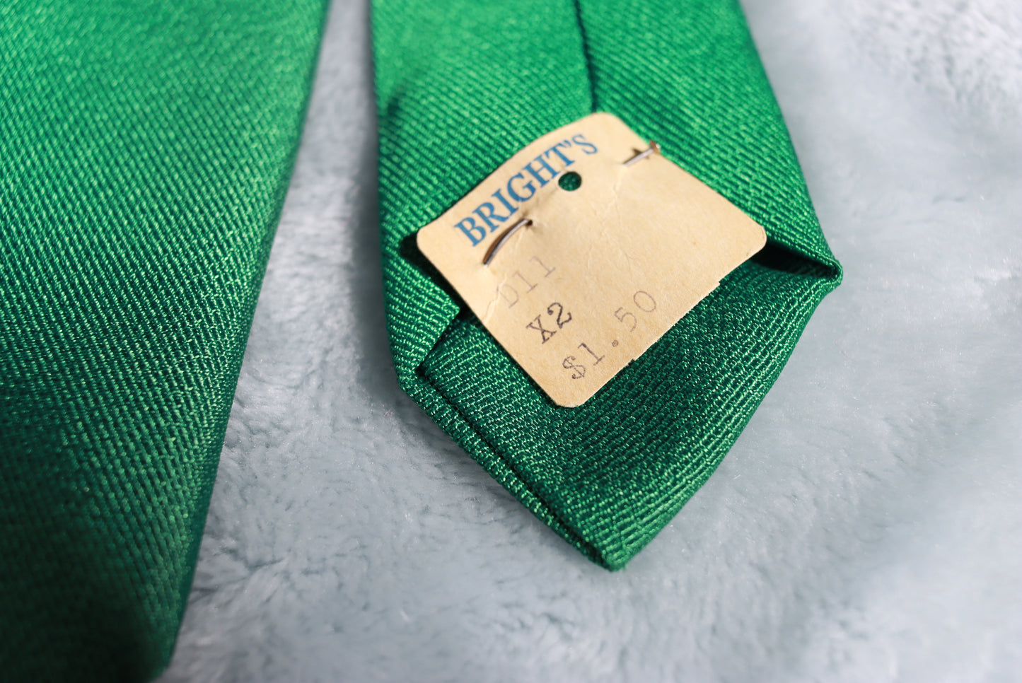 Vintage Green Irish St. Patrick's Day Tie 1960s/70s