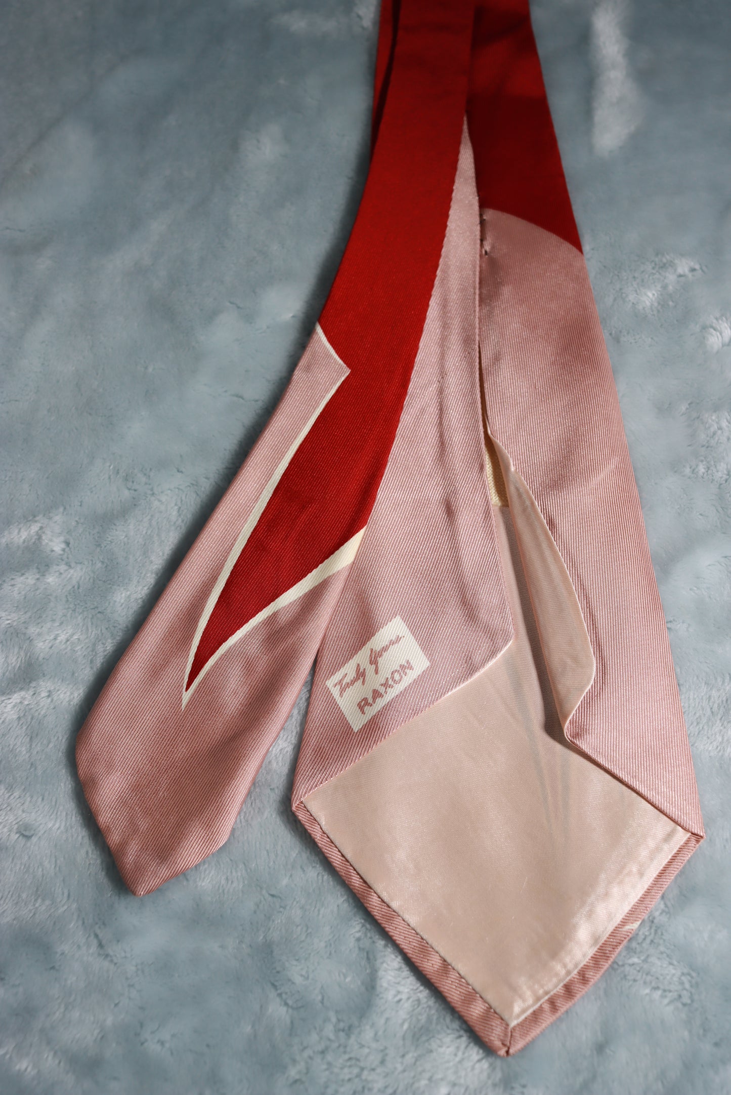 Vintage Truly Yours Raxon Signature Swing Tie 1940s/50s