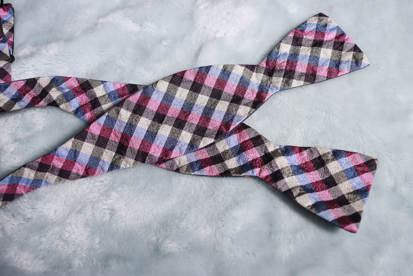 Double Sided Ben Sherman Silk Self Tie Bow Tie