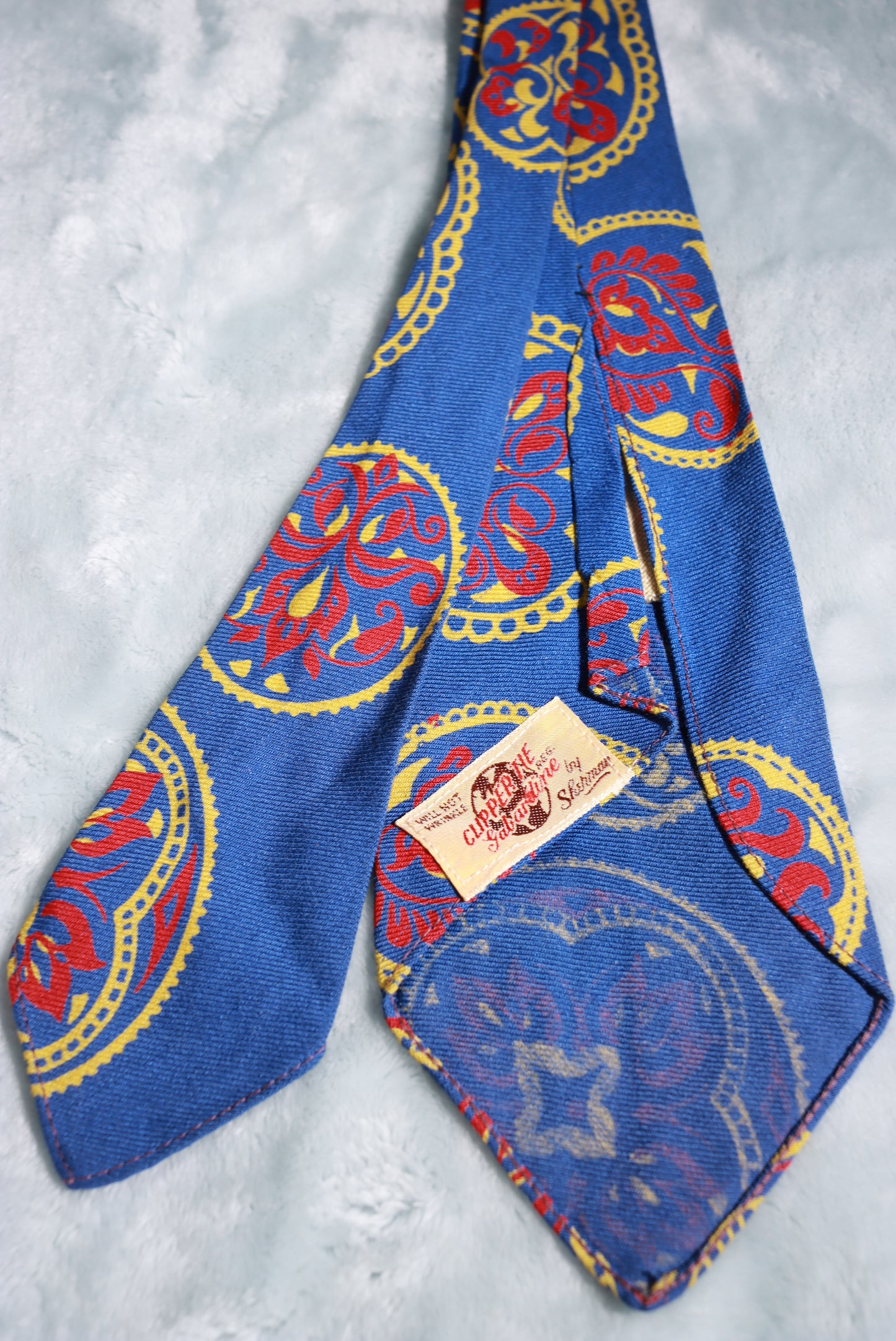 Vintage Clipper Tie by Sherman Swing Tie 1940s/50s
