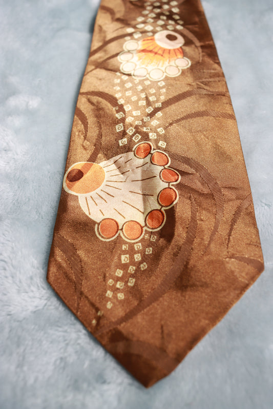 Vintage Yankee Cravat Celestial Swing Tie 1940s/50s