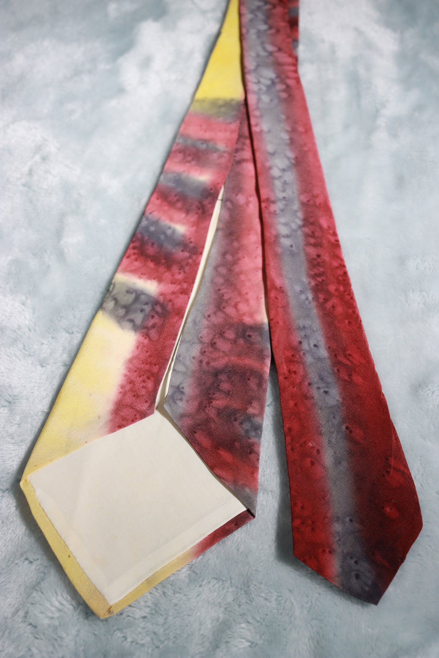 Vintage Hand Painted All Silk Swing Tie 1940s/50s