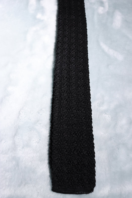 Vintage St Clair-Butler Square End Knitted Tie 1960s/70s