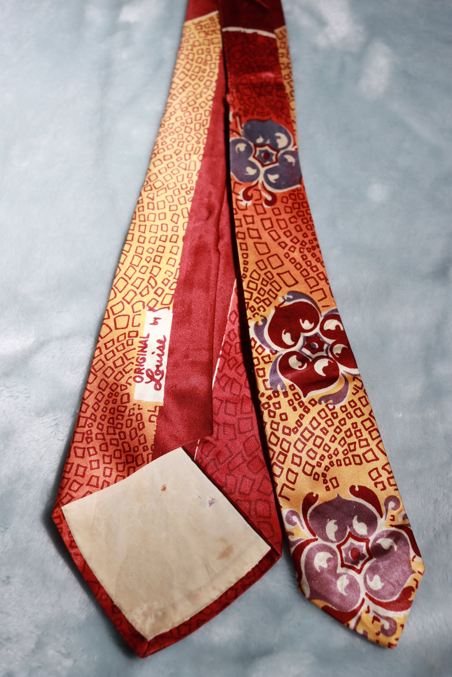 Vintage Original by Louise Swing Tie 1940s/50s