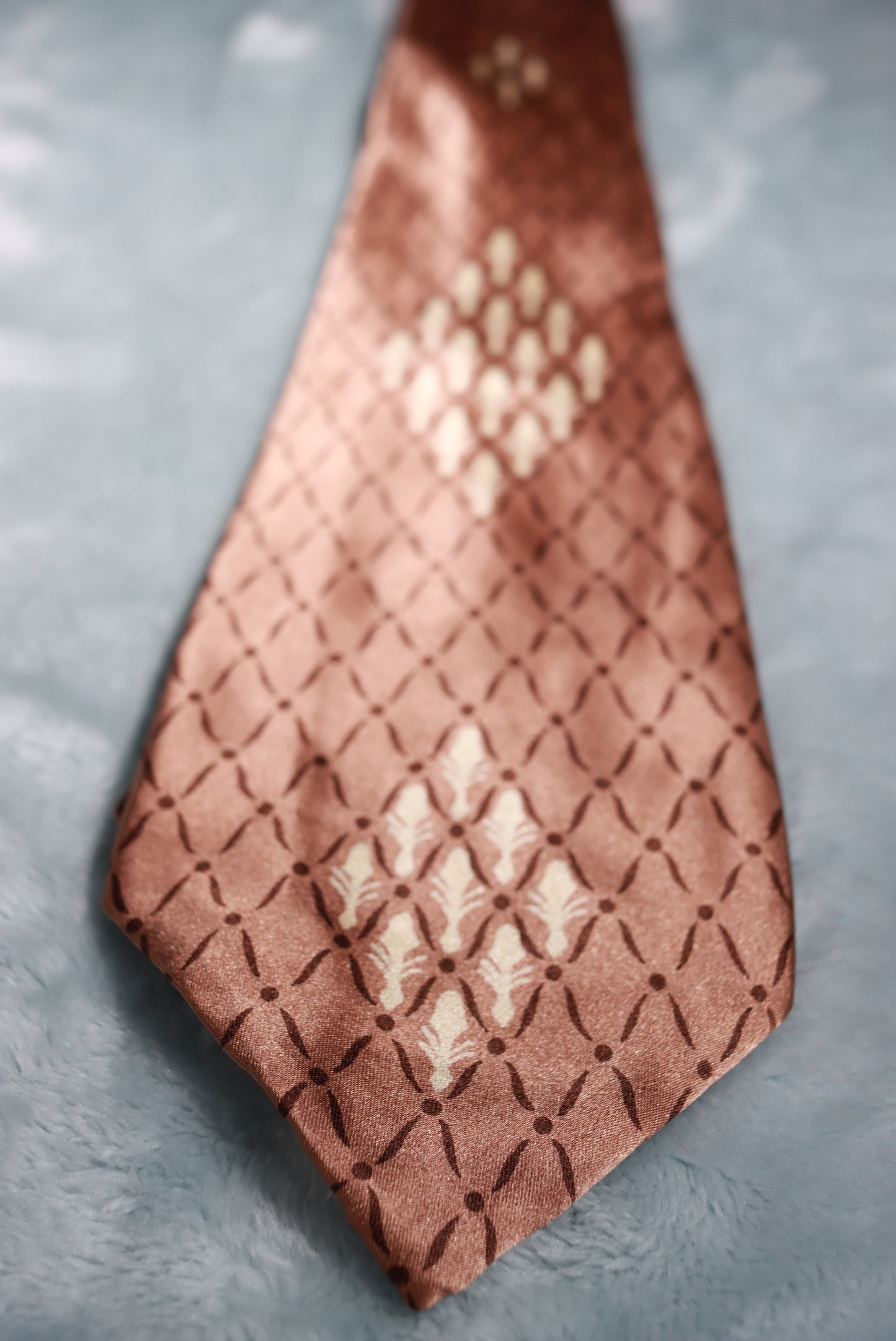 Vintage Merritt Cravats Longshire Satins All Silk Tie