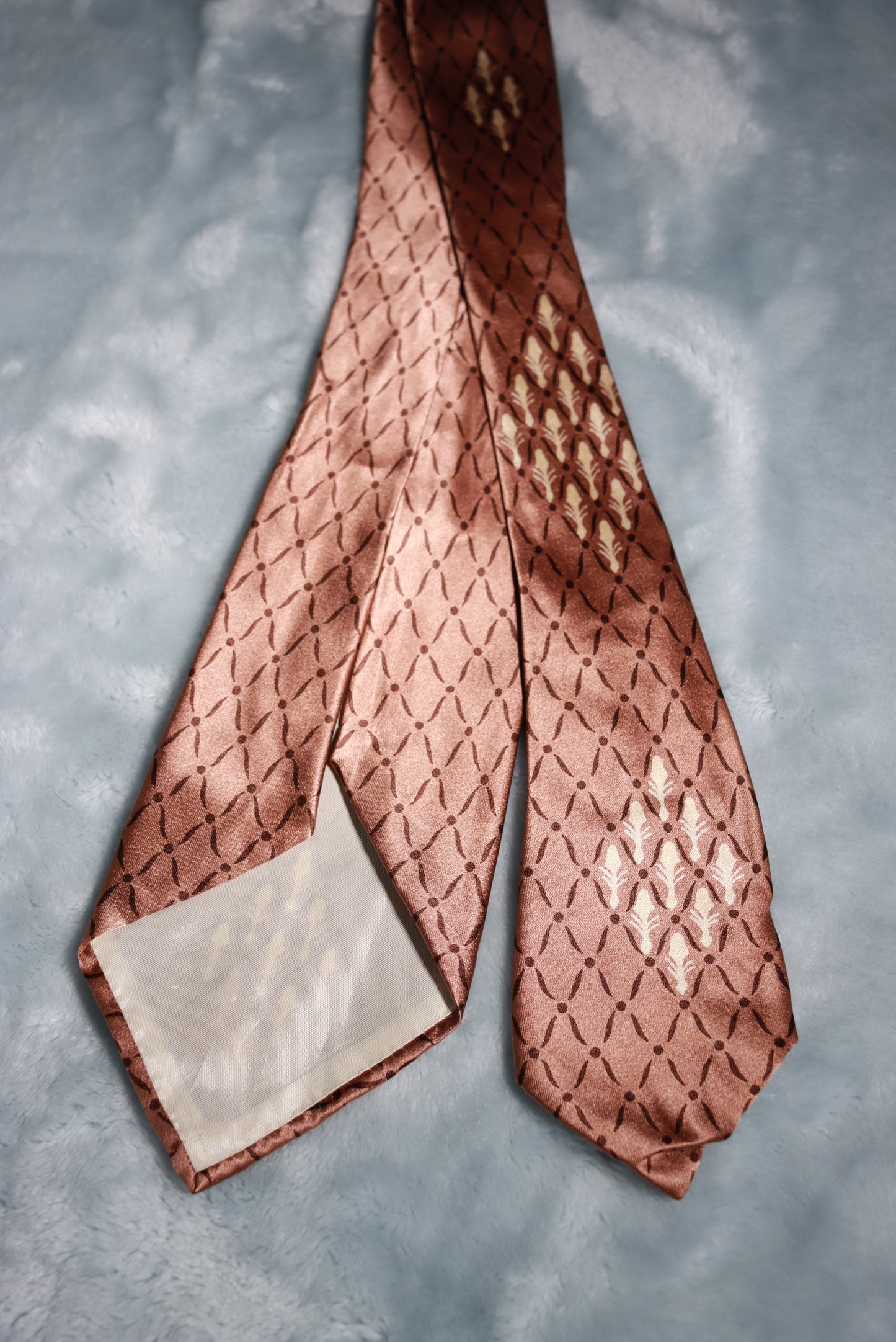 Vintage Merritt Cravats Longshire Satins All Silk Tie