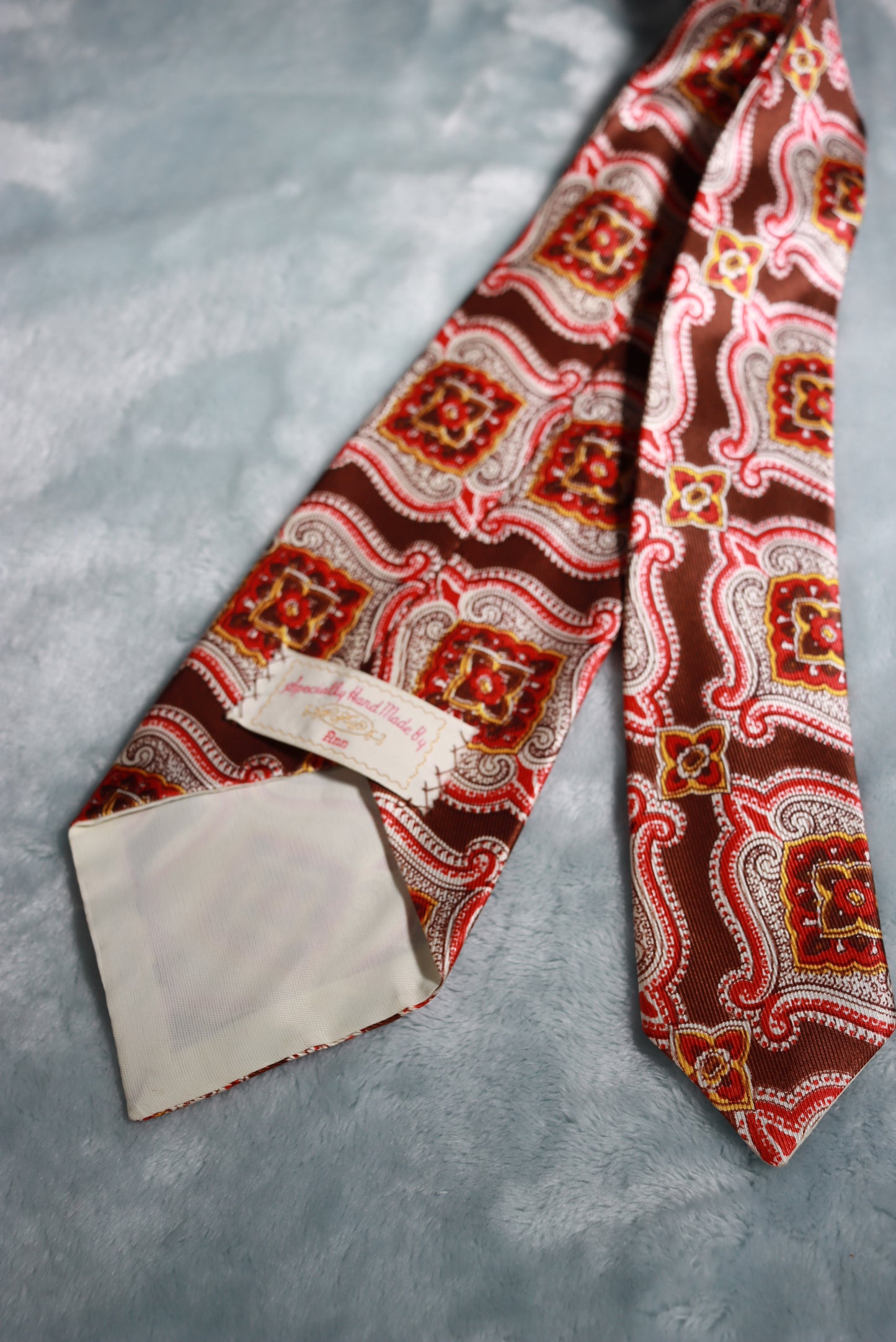 Vintage Hand Made Rococo Classic Tie