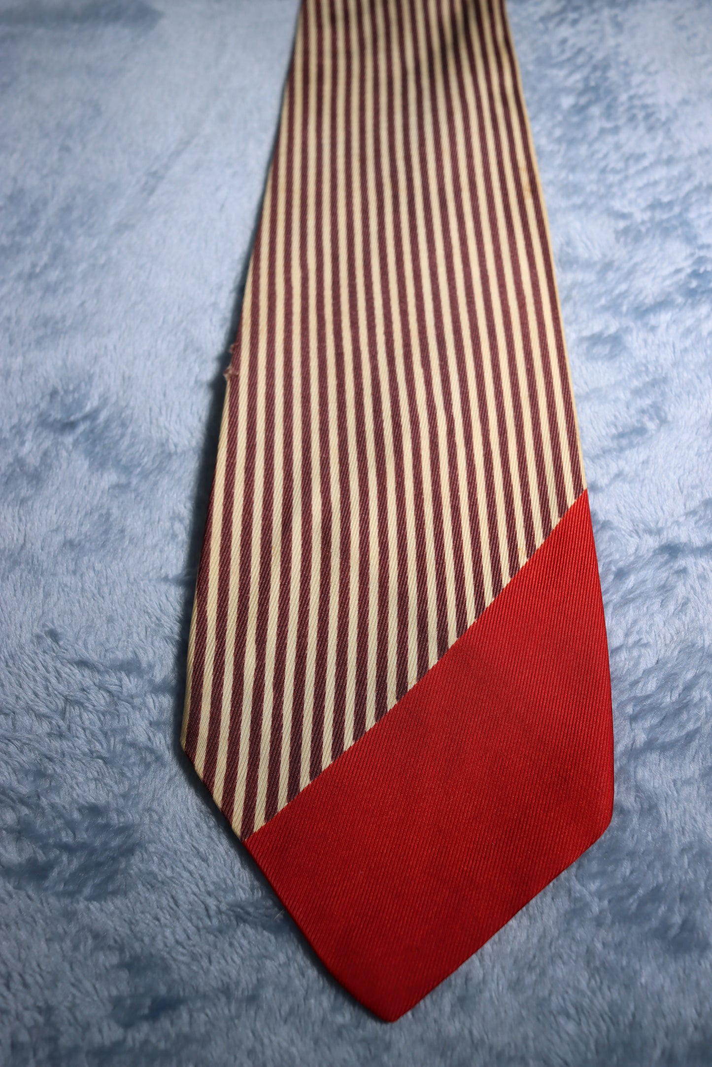 Manhattan Striped Vintage Swing Tie 1940s/50s