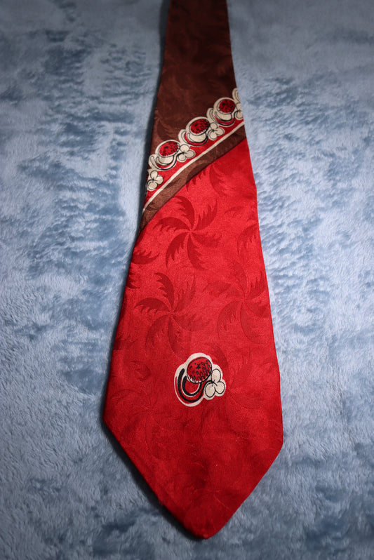 Van Heusen All Silk Van Trevor Vintage Swing Tie 1940s/50s