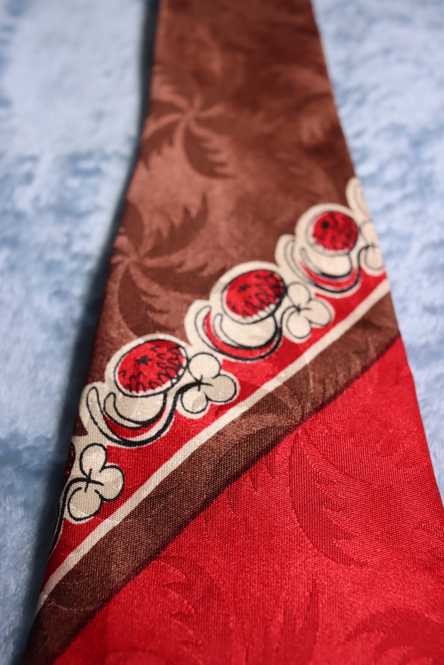 Van Heusen All Silk Van Trevor Vintage Swing Tie 1940s/50s