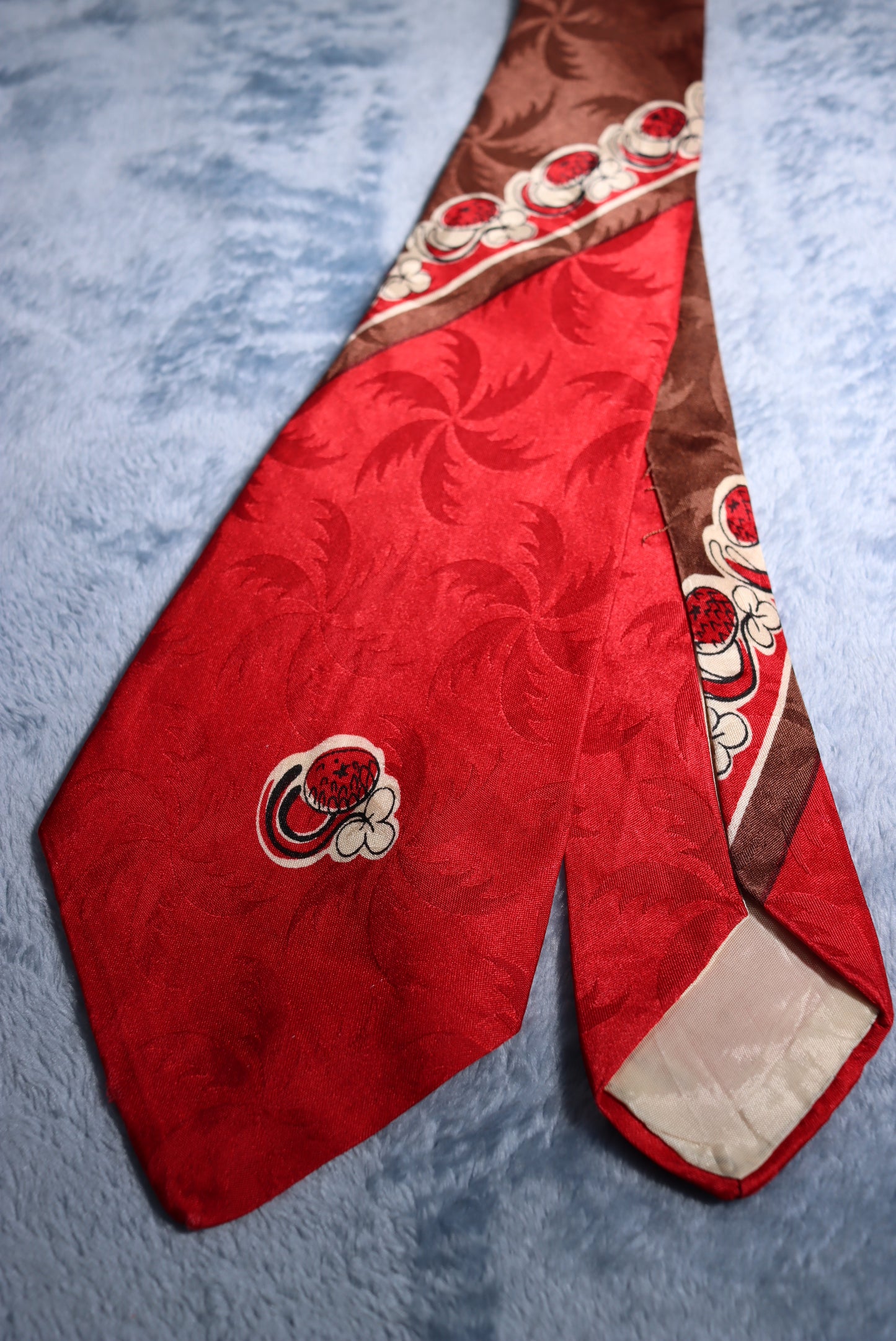 Van Heusen All Silk Van Trevor Vintage Swing Tie 1940s/50s