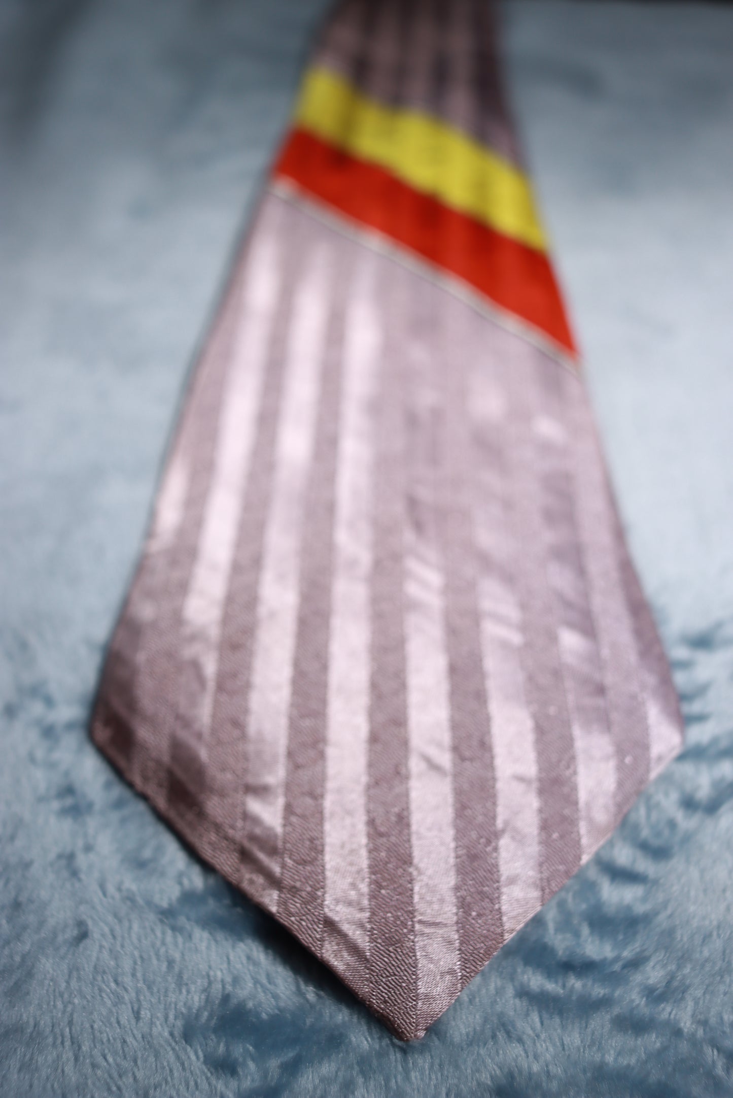 Metcalf Cravats Ambassador Stripe Vintage Swing Tie 1940s/50s