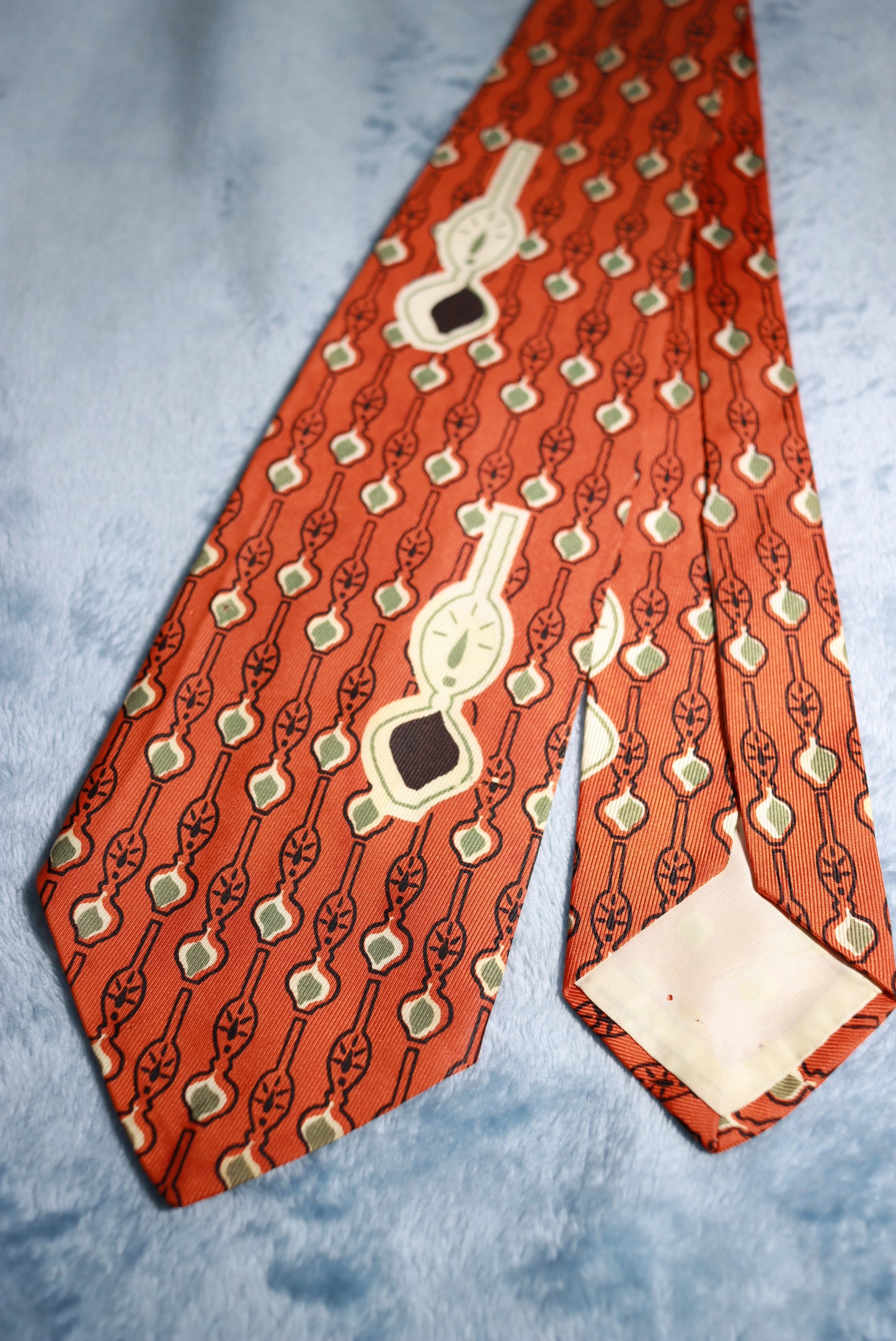 Van Heusen Van Cruise Vintage Swing Tie 1940s/50s