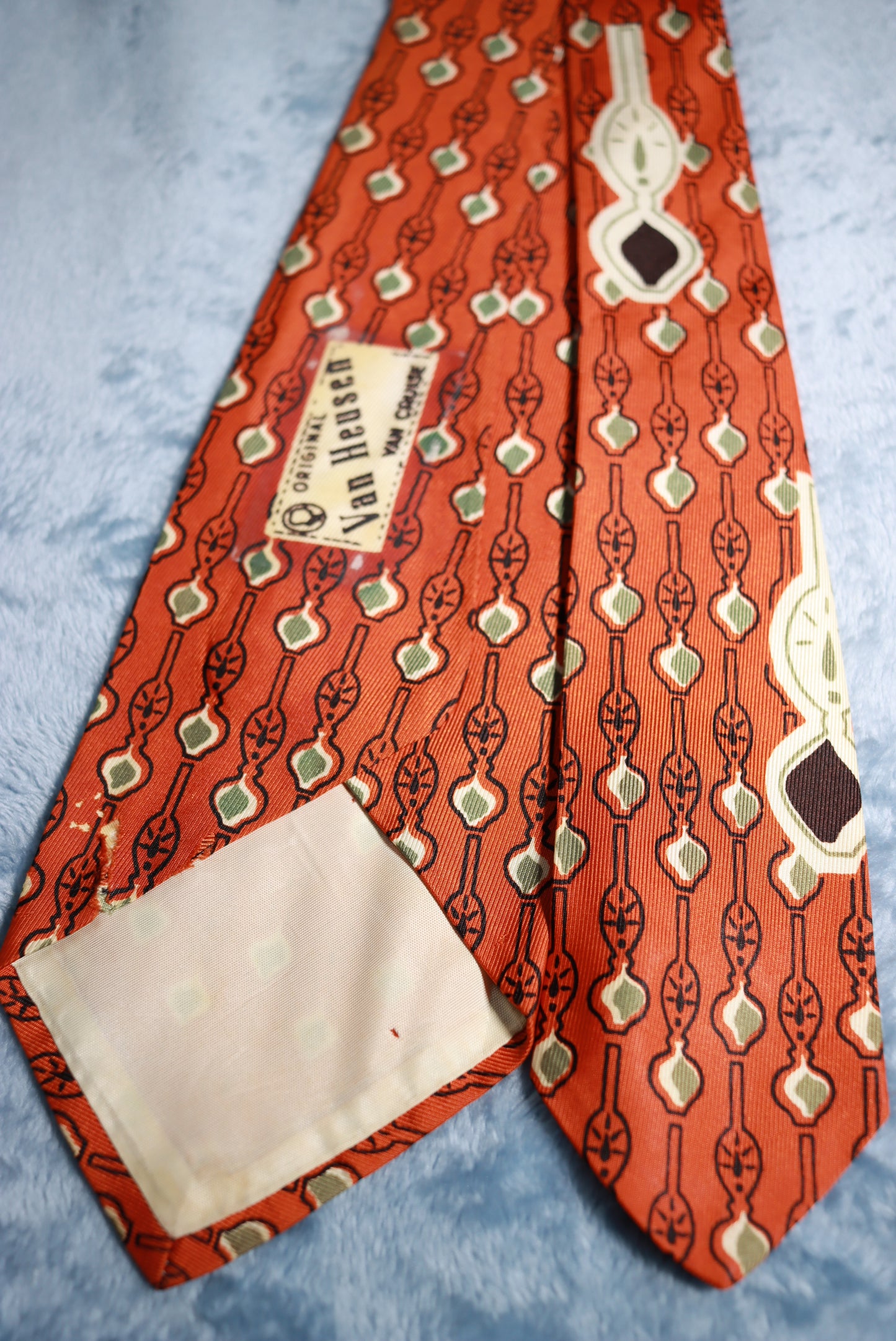 Van Heusen Van Cruise Vintage Swing Tie 1940s/50s
