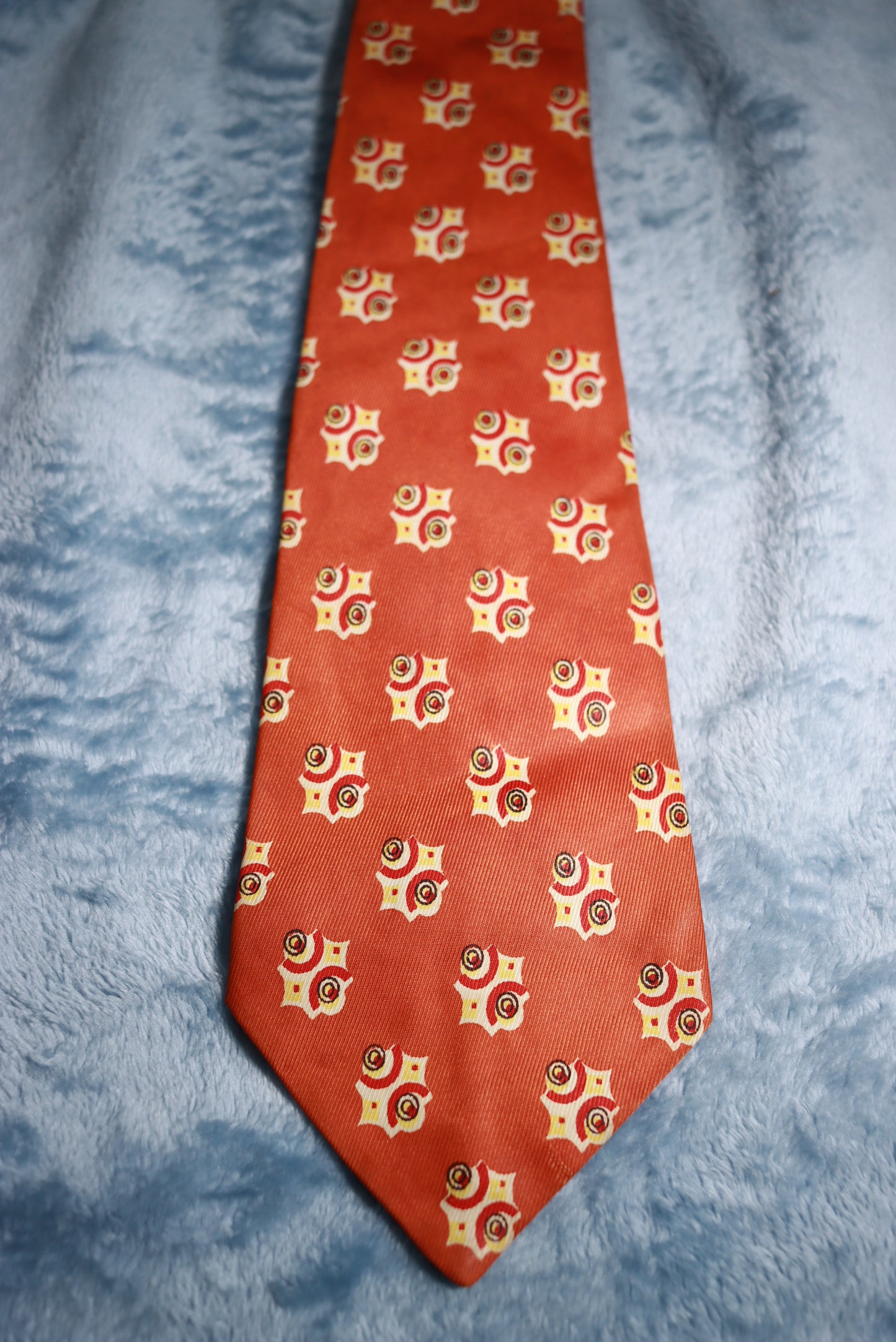 Crazy Bird Face Vintage Swing Tie 1940s/50s