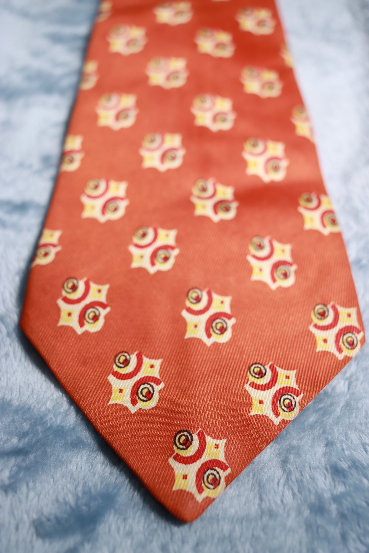 Crazy Bird Face Vintage Swing Tie 1940s/50s