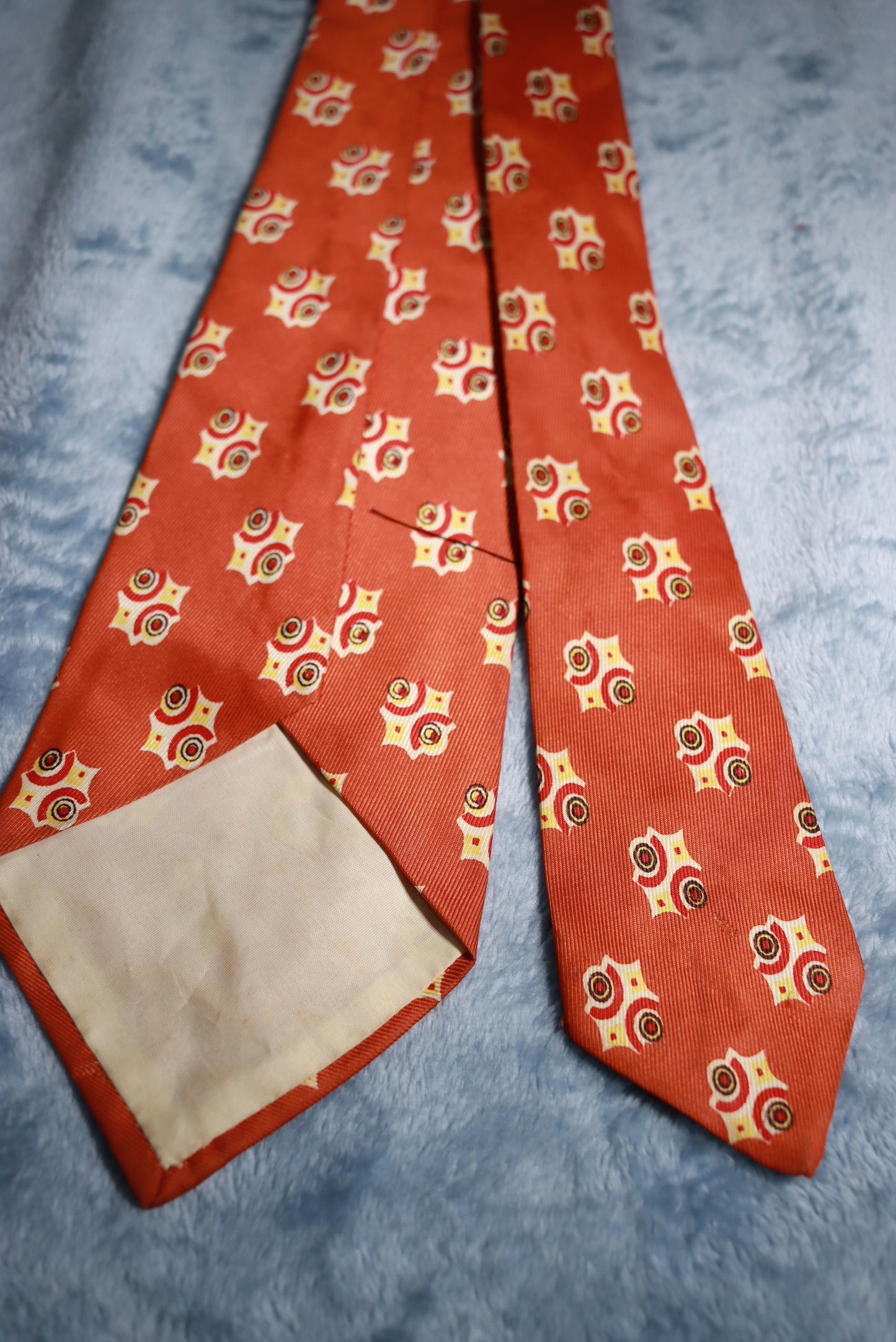 Crazy Bird Face Vintage Swing Tie 1940s/50s