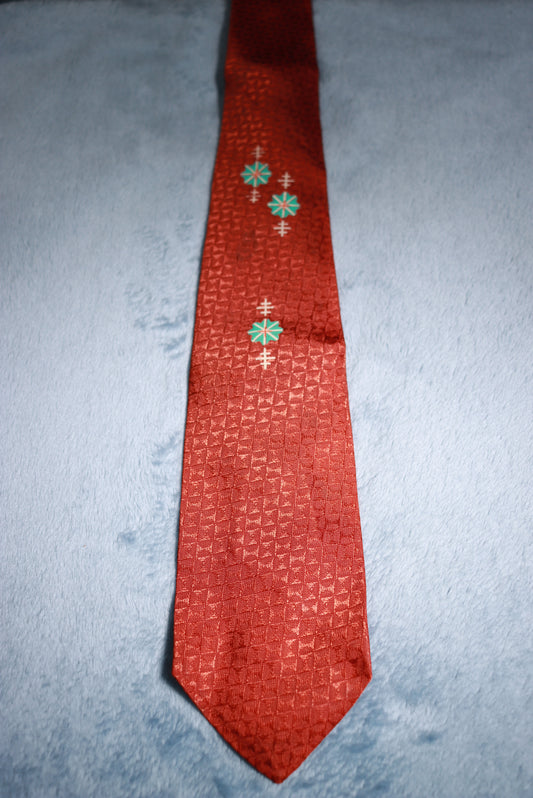 Haband Jacquard Vintage Tie 1940s/50s