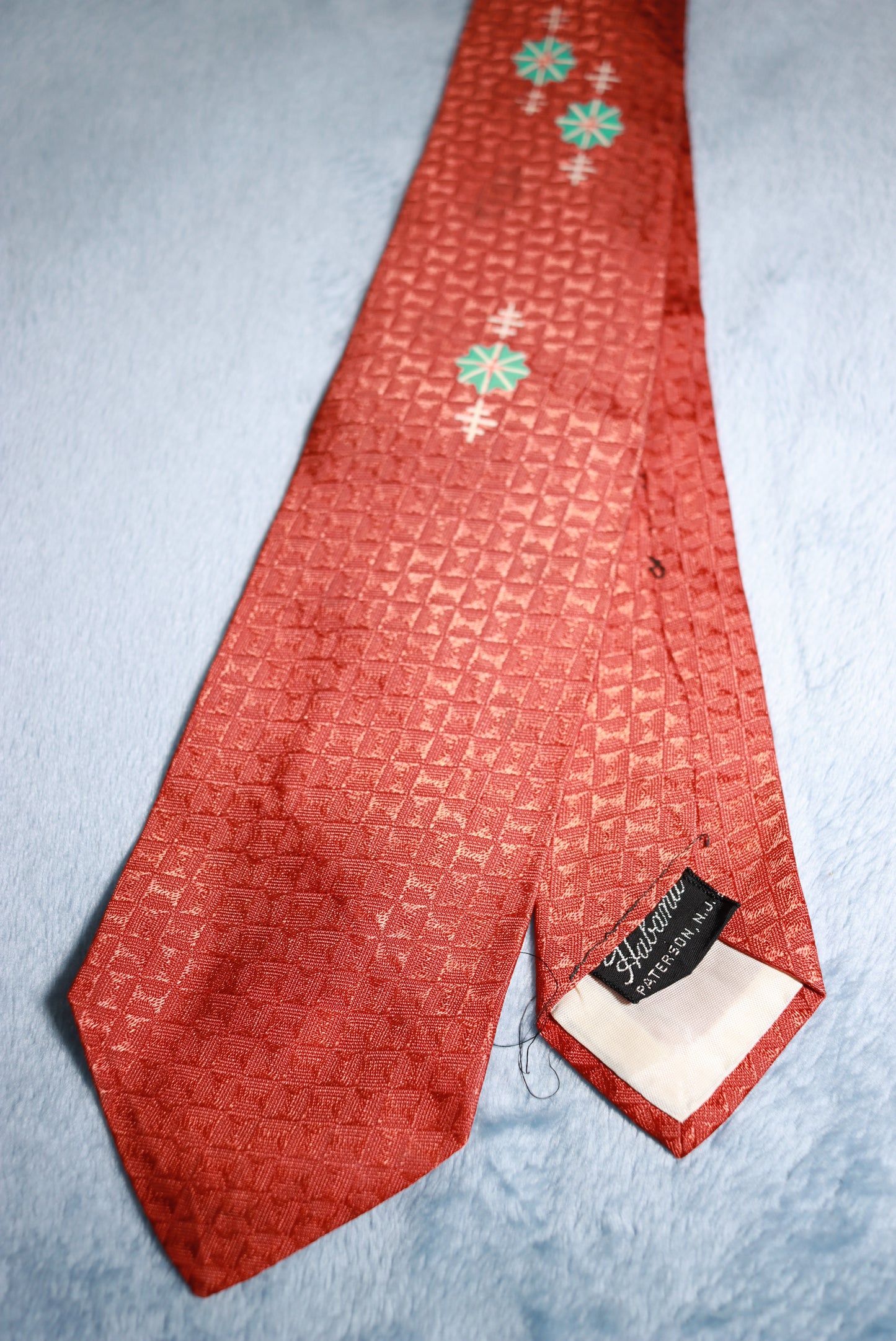 Haband Jacquard Vintage Tie 1940s/50s