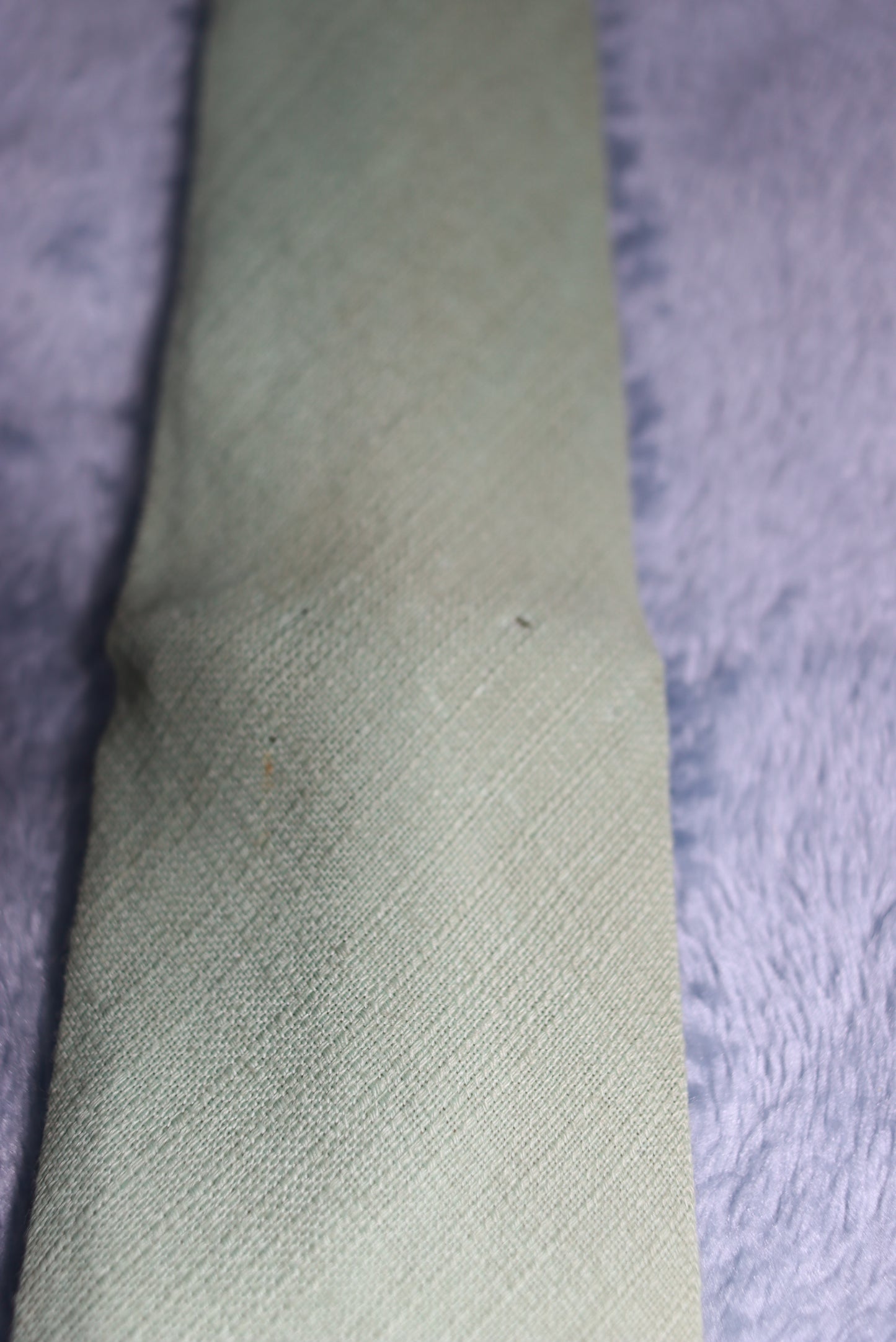 Pelham Cravat Peppermint Green Vintage Tie 1940s/50s