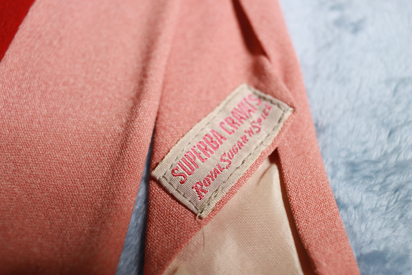 Superba Cravats Royal Sugar'n'Spice Vintage Tie 1940s/50s