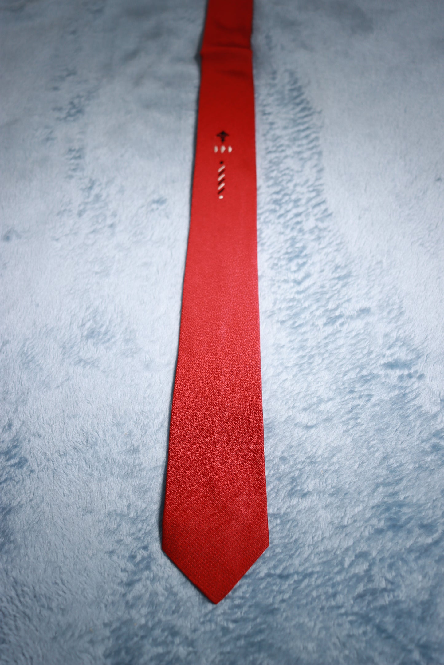 Skinny Red Vintage Tie 1940s/50s