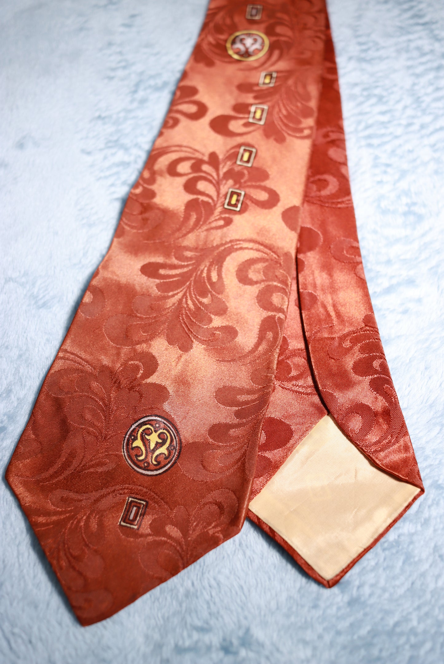 Penney's Towncraft Jacquard Vintage Tie 1940s/50s