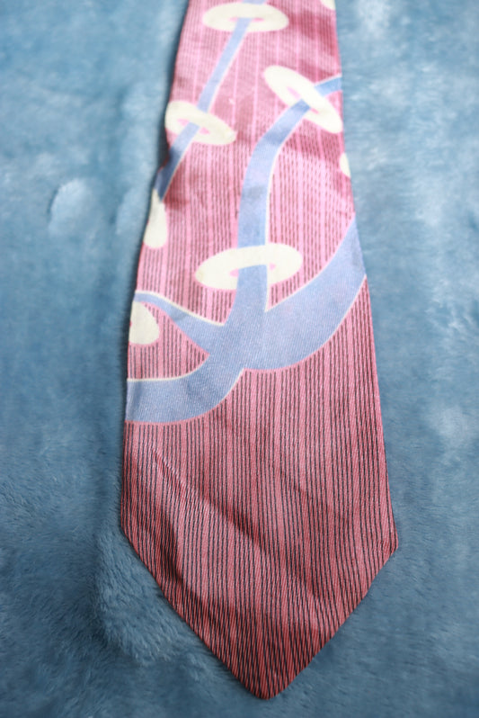 Vintage Arrow Pink Pinstripe Swing Tie 1950s/60s
