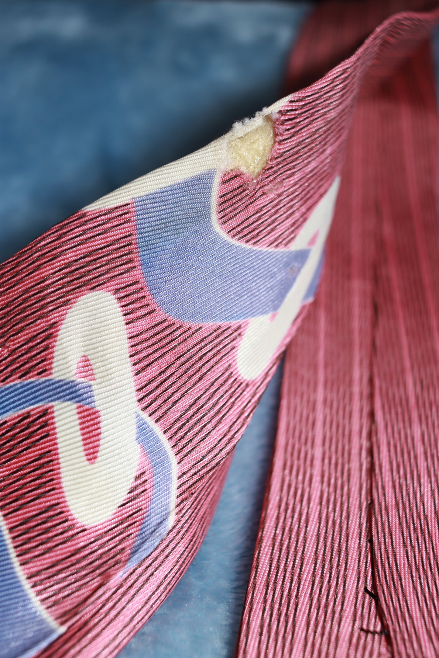 Vintage Arrow Pink Pinstripe Swing Tie 1950s/60s