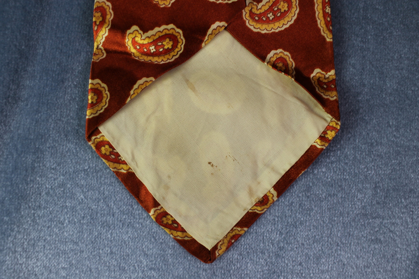 Vintage 1940s/50s copper pattern swing tie PHOTO