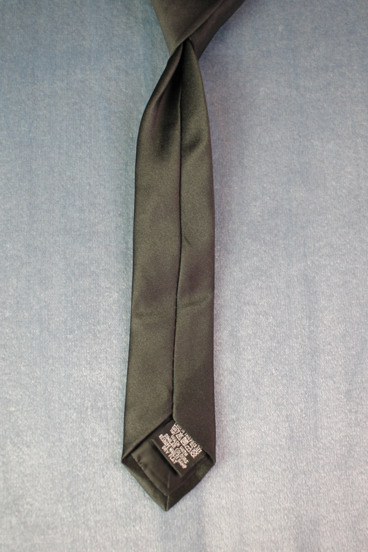 Vintage childs pre-tied classic black tie