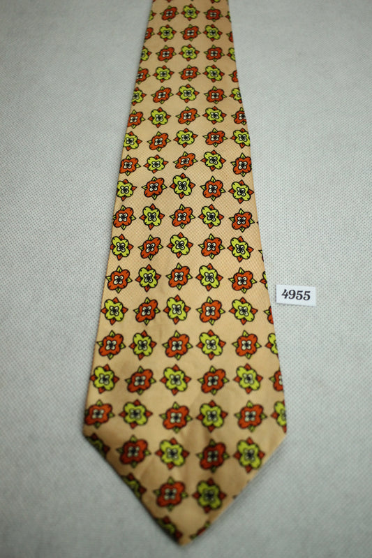 Vintage 1960s Lytton's Repeat Pattern Swing Tie