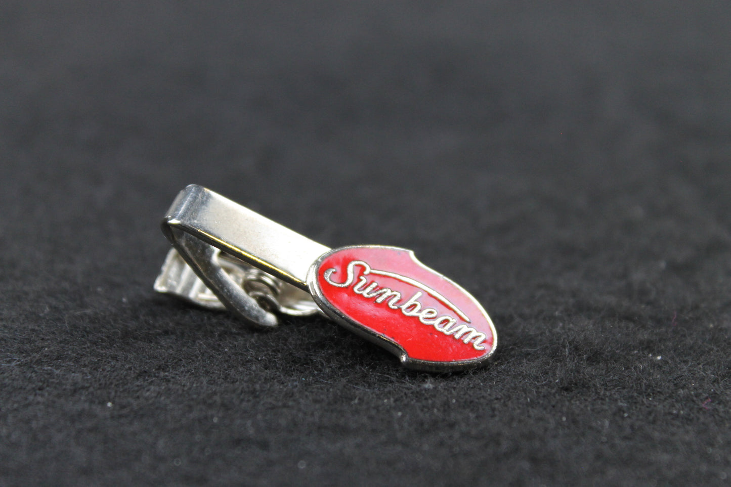 Vintage Sunbeam Enamelled Tie Clip