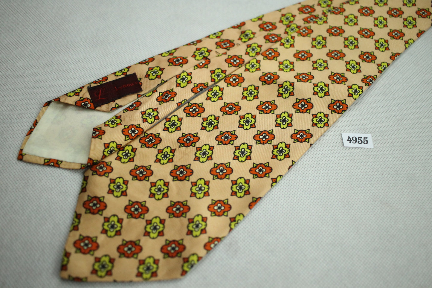 Vintage 1960s Lytton's Repeat Pattern Swing Tie