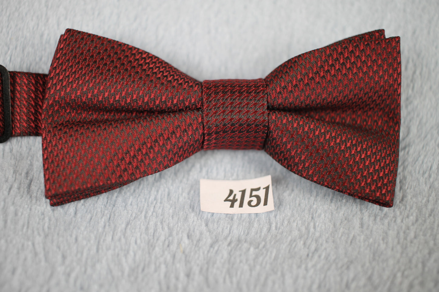 Next pre-tied burgundy bow tie adjustable
