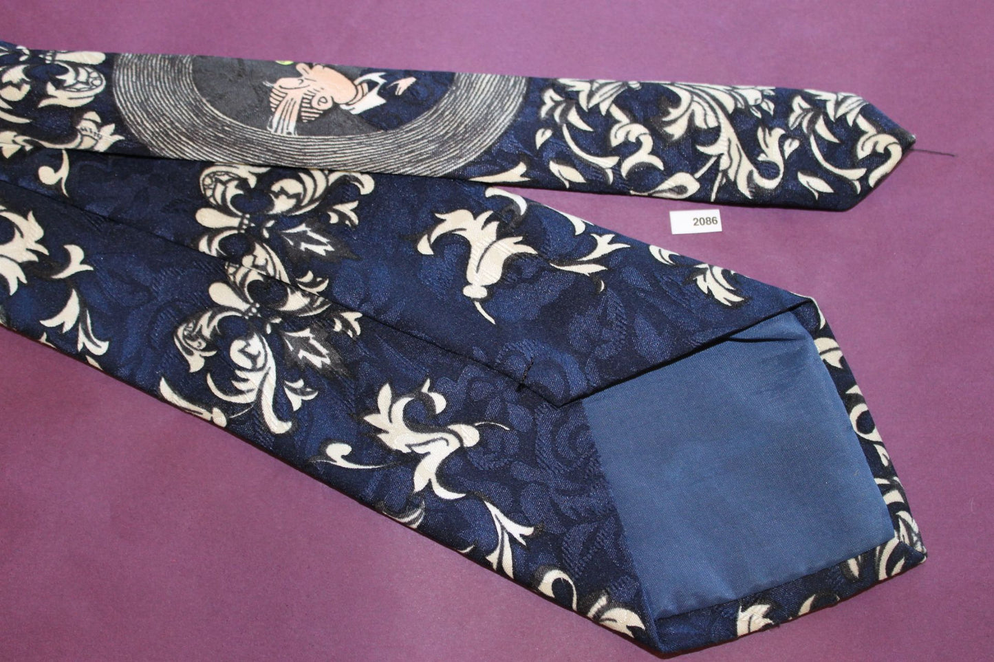 Superb Quality Vintage Blondie & Dagwood American Cartoon Tie