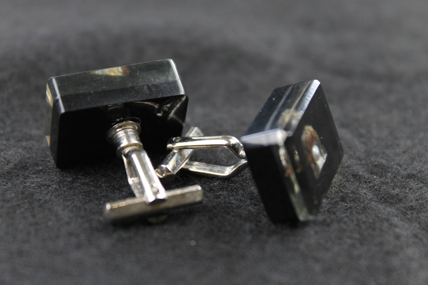 Vintage Pearls in Lucite Cufflinks