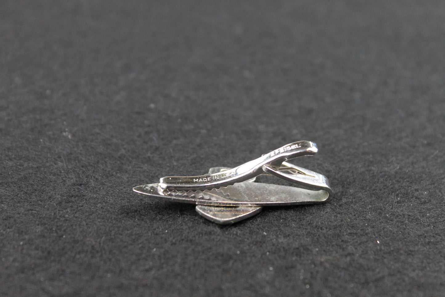 Vintage Speidel Silver Food Mixer Tie Clip
