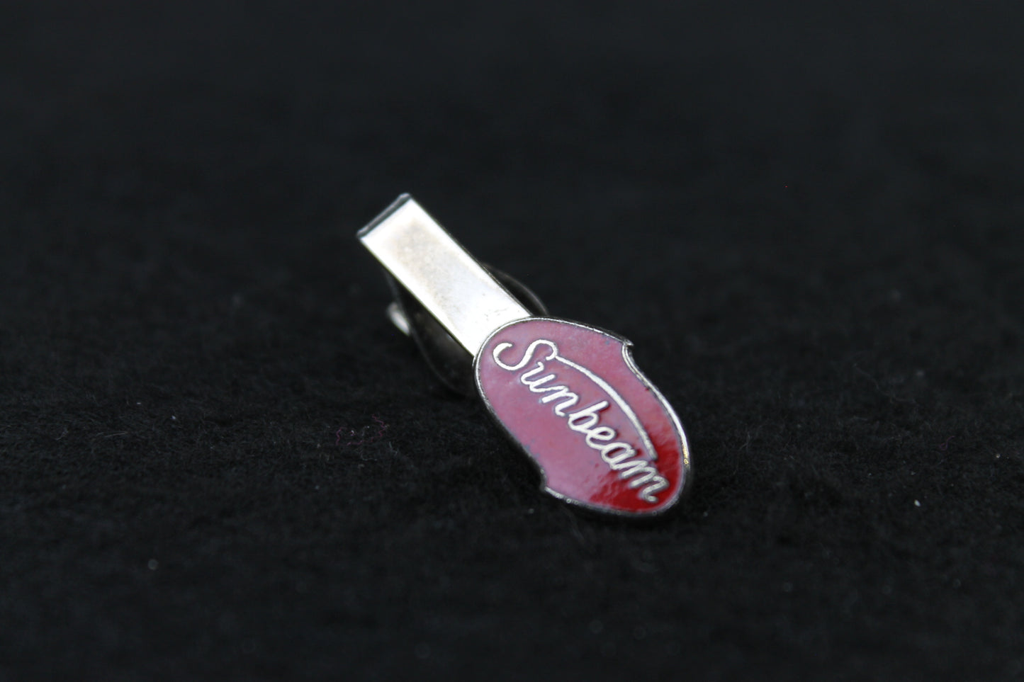 Vintage Sunbeam Enamelled Tie Clip