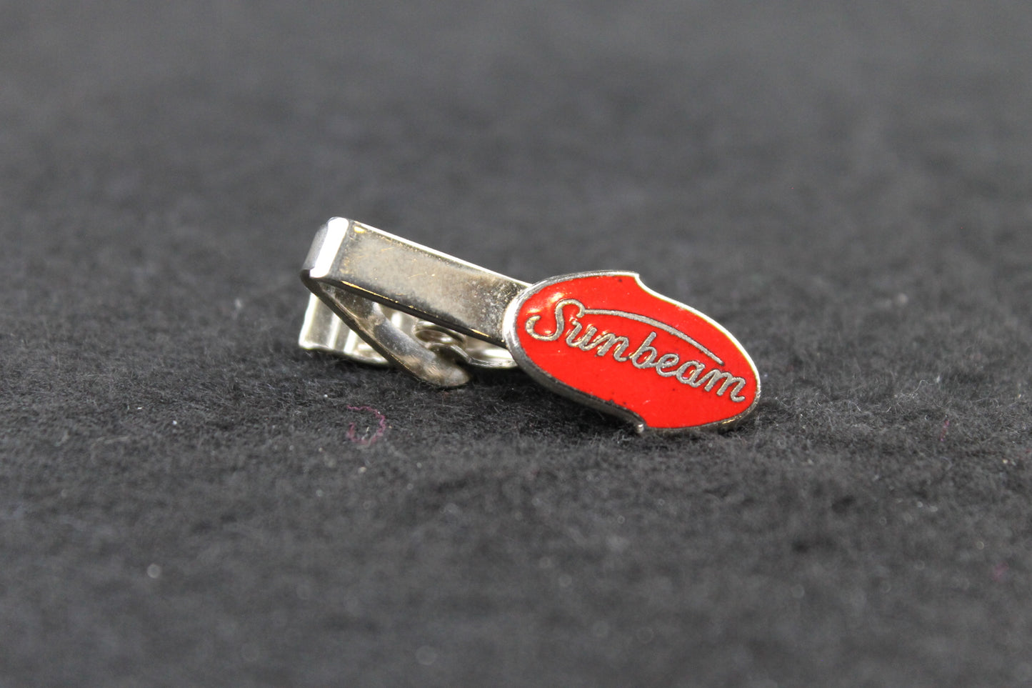 Vintage Sunbeam Enamelled Tie Clip 