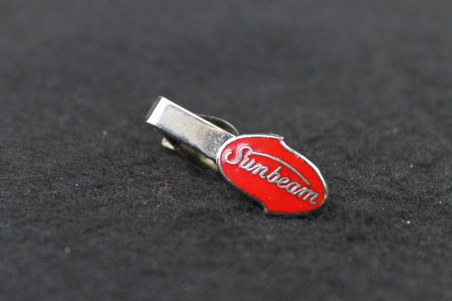 Vintage Sunbeam Enamelled Tie Clip 