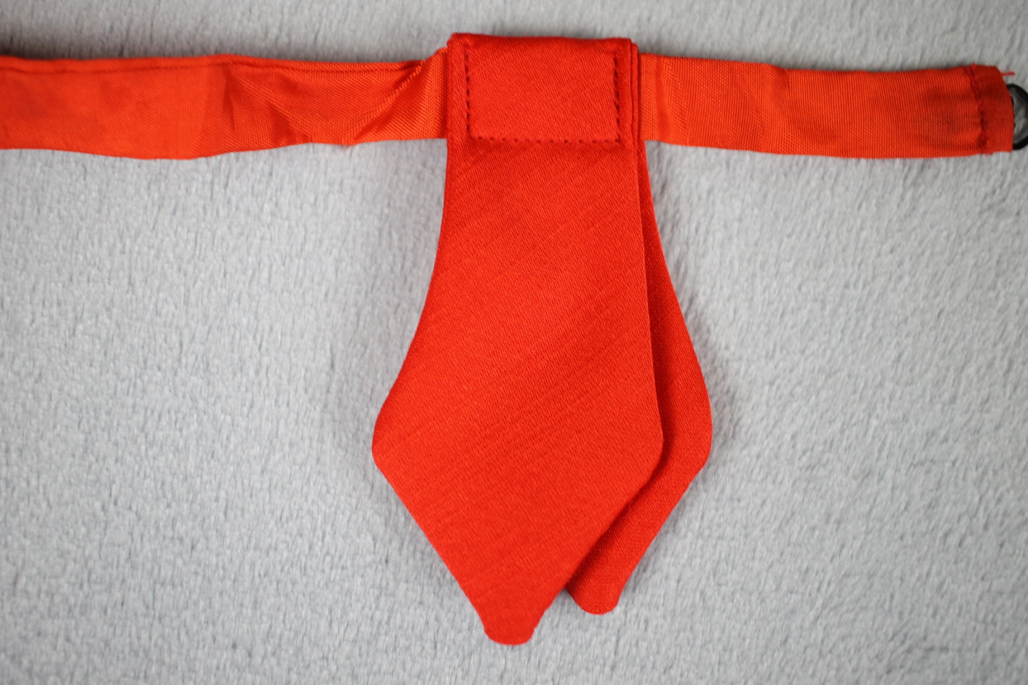 Vintage bulk buy red clip on neck ties dance troop theatre different sizes adjustable