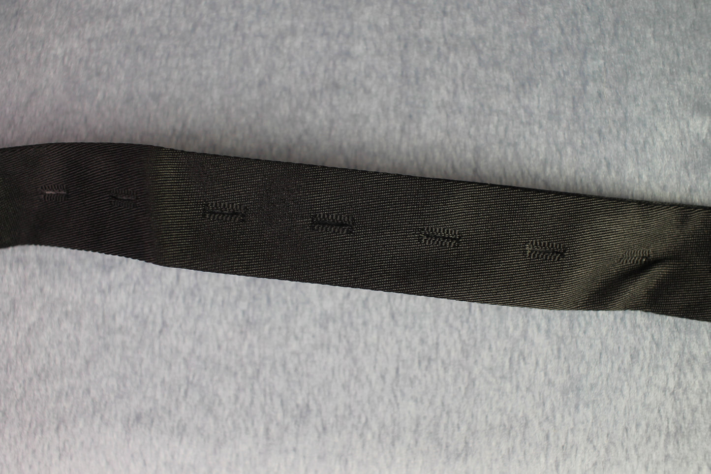 Vintage self tie thistle end classic black bow tie adjustable